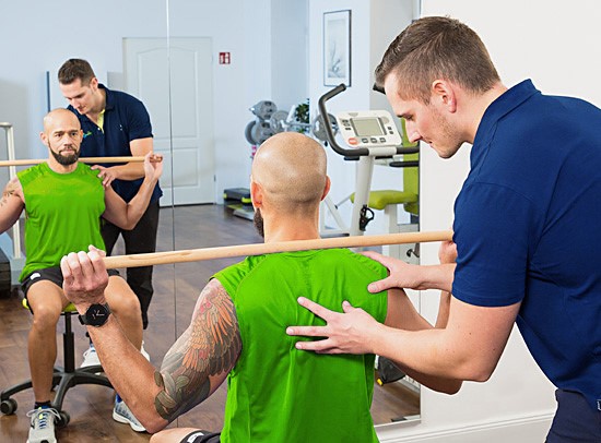 Krankengymnastik an Geräten (KGG) - Hand in Hand Physiotherapie und Krankengymnastik in Berlin-Wilhelsmruh/Reinickendorf